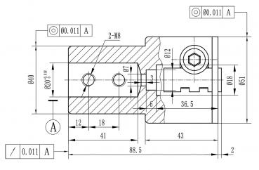 Westcott-Bohrfutter fuer LBM 150 P